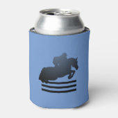 ジャンパーで障害物をクリアする。 缶クーラー (缶正面)