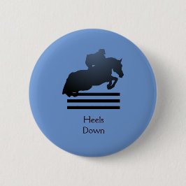 ジャンパーで障害物をクリアする。 缶バッジ