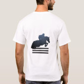 ジャンパーで障害物をクリアする。 Tシャツ (裏面)