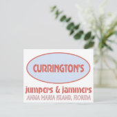 ジャンパーとジャマーのはがき ポストカード (スタンド正面)