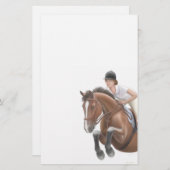 ジャンパーの馬の文房具 便箋 (正面/裏面)