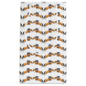 ジャンパーの馬の騎手のギフトバッグを示して下さい スモールペーパーバッグ (正面)