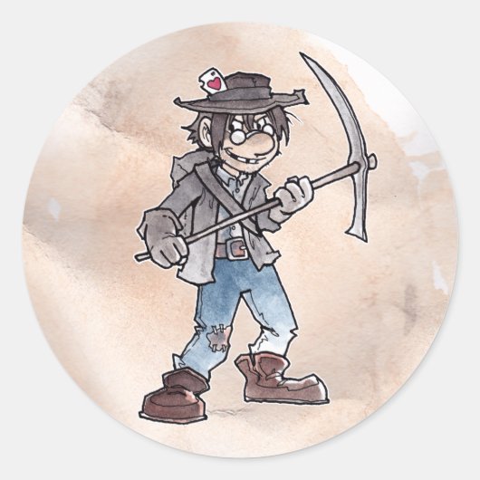 ジャンパーを要求 ラウンドシール (正面)