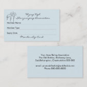 ジャンパークラブ会員を示して下さい 名刺 (正面/裏面)