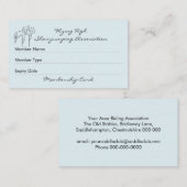 ジャンパークラブ会員を示して下さい 名刺 (正面/裏面)