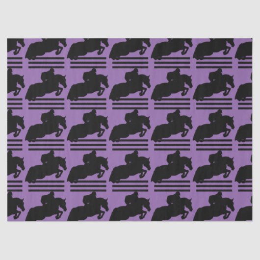 ジャンパーシルエットを馬好きに表示 薄葉紙 (正面)