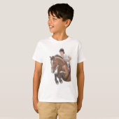 ジャンパーホースキッズスウェットシャツ Tシャツ (正面フル)