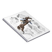 ジャンパーホースフェンスモンタージュ ノートブック (右側)