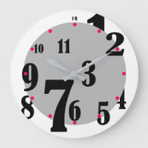 ジャンパ付き番号時計