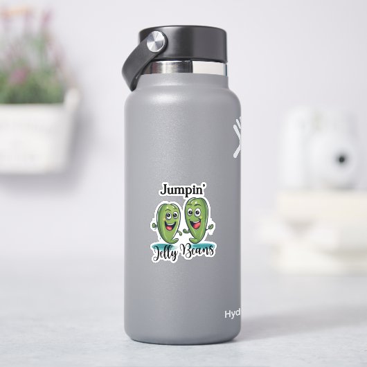 ジャンピンのゼリー豆 シール (HydroFlask)