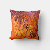 ジャンピンの炎…... クッション (正面)