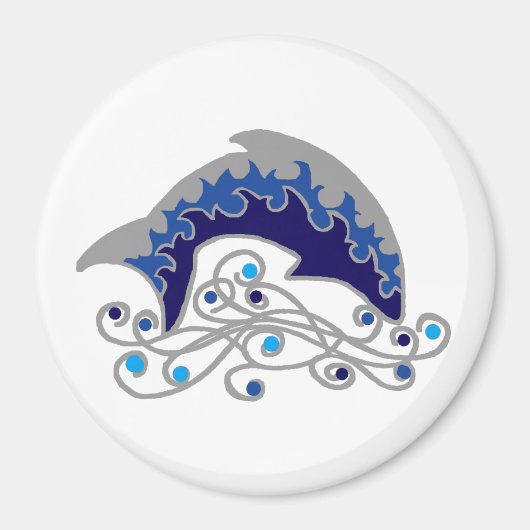 ジャンピングイルカ マグネット (正面)