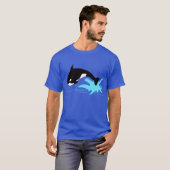 ジャンピングオルカ Tシャツ (正面フル)