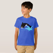 ジャンピングオルカ Tシャツ (正面フル)