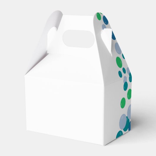 ジャンピングキャッスルバウンシーボーイズ誕生日パーティー フェイバーボックス (裏面サイド)