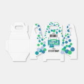 ジャンピングキャッスルバウンシーボーイズ誕生日パーティー フェイバーボックス (折り畳みなし)