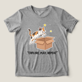 ジャンピングキャットのボーイズTシャツ トライブレンドTシャツ