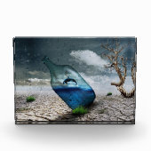 ジャンピングキラーホエールボトル フォトブロック (正面)