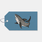ジャンピングザメ ギフトタグ (裏面横)