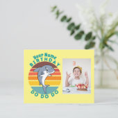 ジャンピングシャーク誕生日 シーズンポストカード (スタンド正面)