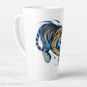 ジャンピングタイガー カフェラテマグ (左アングル)