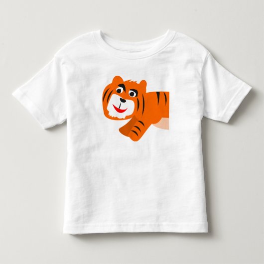 ジャンピングタイガー トドラーTシャツ (正面)