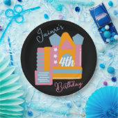 ジャンピングバウンシーレンタルパーティーハウス誕生日 ペーパープレート (パーティー)