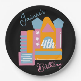 ジャンピングバウンシーレンタルパーティーハウス誕生日 ペーパープレート