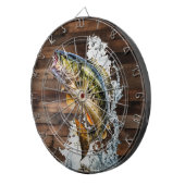 ジャンピングバスゴーン魚釣り ダーツボード (正面右)