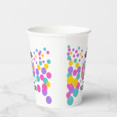 ジャンピングバニーキャッスルガールズバースデーパーティー 紙コップ (右)