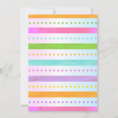 ジャンピングバースデー招待状 バウンス トランポリンパーティー 招待状 (裏面)