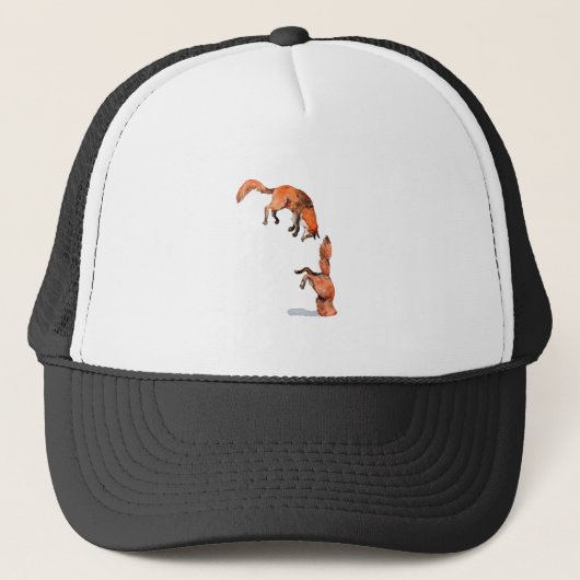 ジャンピングレッドキツネ キャップ (正面)