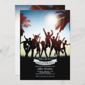 ジャンプしてジョイ招待状 招待状 (正面/裏面)