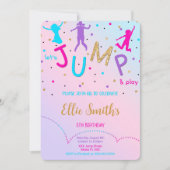 ジャンプしよう！招待状 招待状 (正面)