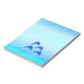 ジャンプするイルカ ノートパッド (回転)