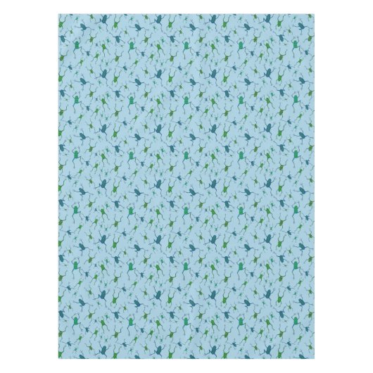 ジャンプするカエル テーブルクロス (正面)