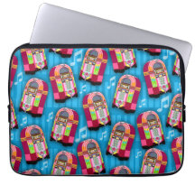 ジャンプのネオンのジュークボックスを跳んで下さい