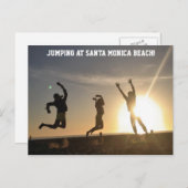 ジャンプアットサンタモニカビーチ ポストカード (正面/裏面)