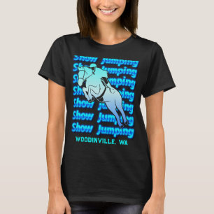 ジャンプイベントまたはロケーション日付名Tシャツ Tシャツ