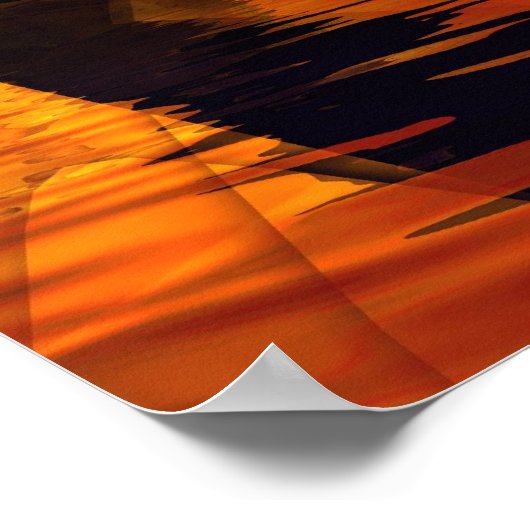 ジャンプイルカ ポスター (角)