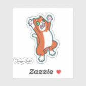 ジャンプキャットシール シール (シート)