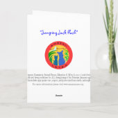 ジャンプジャックフラッシュグリーティングカード カード (裏面)