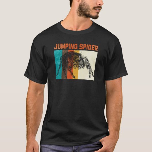 ジャンプスパイダーアニマルスウェア Tシャツ (正面)
