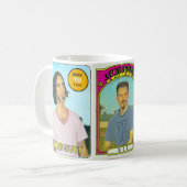 ジャンプスーツの新人はマグを梳きます コーヒーマグカップ (正面左)