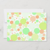 ジャンプタンブルモンキージャングル誕生日 招待状 (裏面)