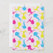 ジャンプタンブル体操誕生日招待状 シーズンカード (裏面)