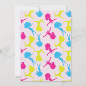 ジャンプタンブル体操誕生日招待状 招待状 (裏面)