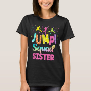 ジャンプトランポリンパーティーモンマッチングバウンスガーデン Tシャツ