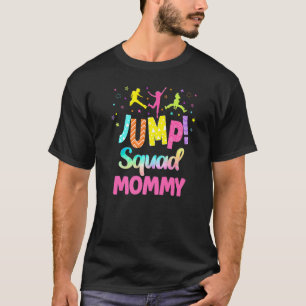 ジャンプトランポリンパーティーモンマッチングバウンスガーデン Tシャツ