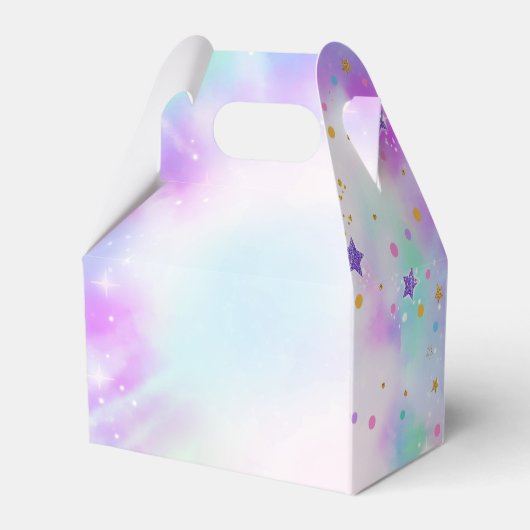 ジャンプトランポリン誕生日パーティーのお願いボックス フェイバーボックス (裏面サイド)